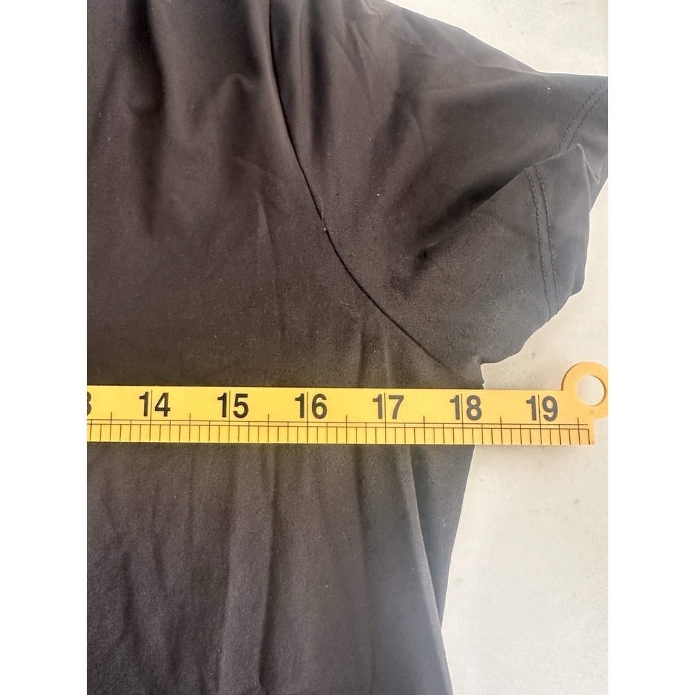 The Tailored Sportsman 1/4 Zip Short Sleeve Women's Size Medium Black Equestrian - Picture 8 of 9